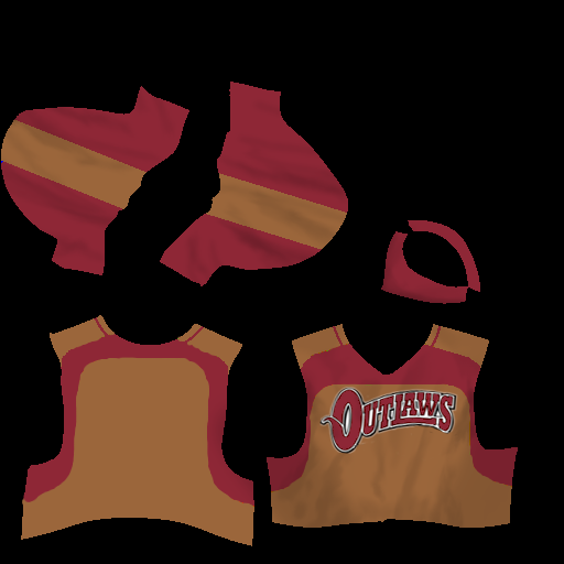 AAA Logo/Uniforms - Las Vegas Outlaws Jersey17