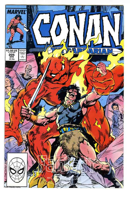 Conan the barbarian #205 par Val SEMEIK L729810