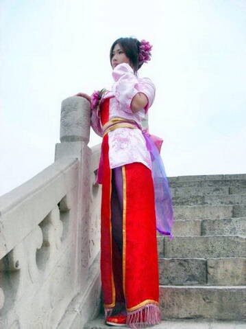 三国无双〉〉〉貂蝉COSPLAY!!!靓女!!! 三国无双〉〉〉貂蝉COSPLAY!!!靓女!!!