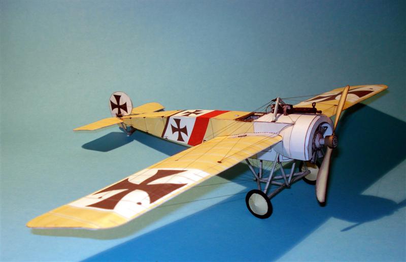 Model Kartonowe - Fokker E III 1-33 Karton17