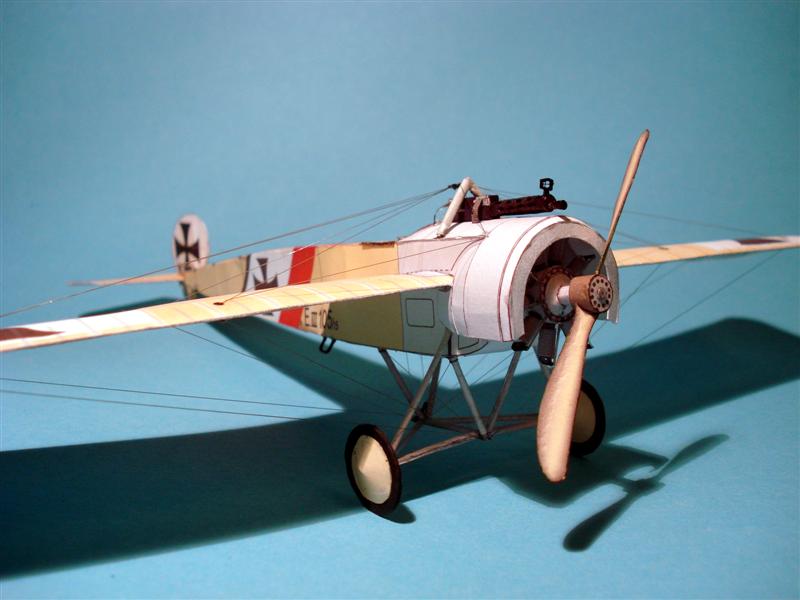 Model Kartonowe - Fokker E III 1-33 Karton25
