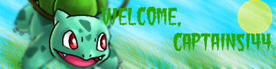 Captain just dropped in, welcome me please :) Bulbas10