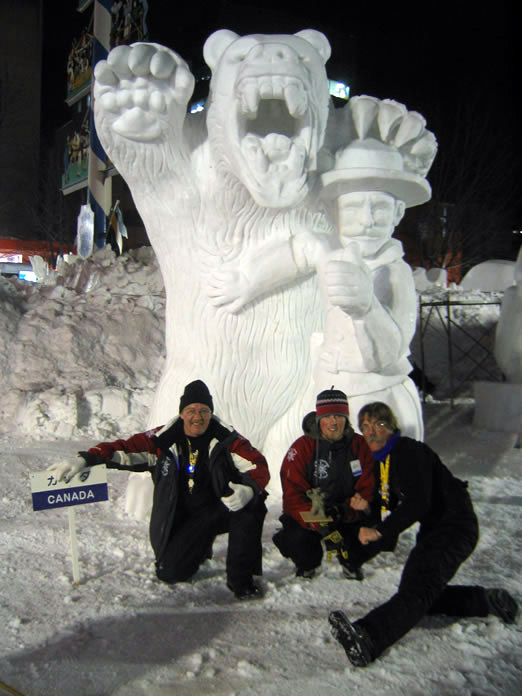 sculptures de neige Neiges10