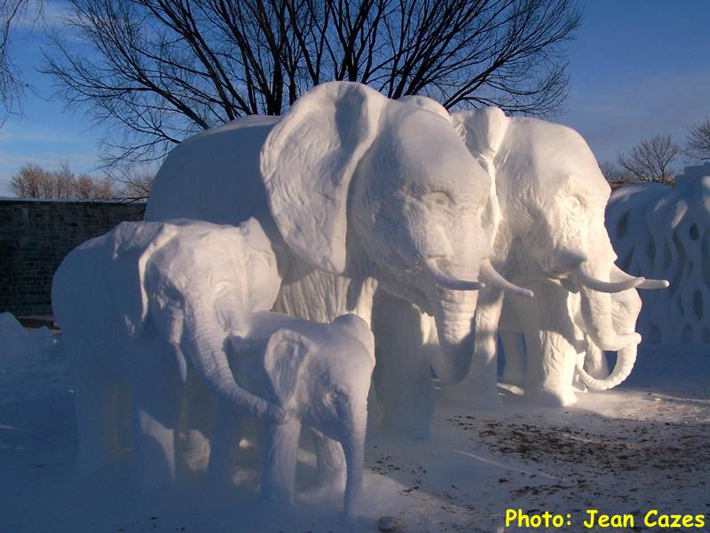 sculptures de neige Neiges11