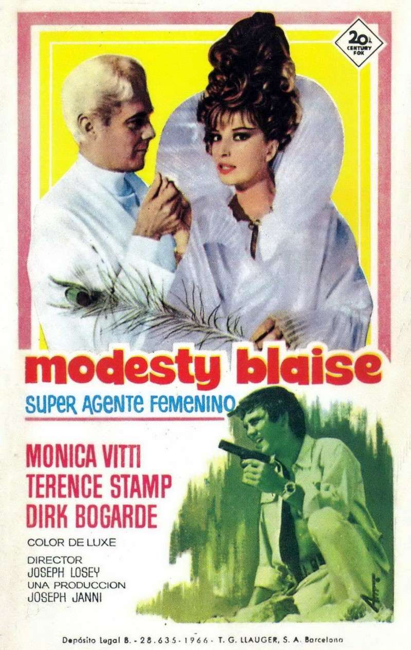 Modesti Blejz (Modesty Blaise) (1966) 19662010