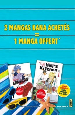 [Mangas offerts] Pour l'achat de 2 mangas Kana, repartez avec le tome 1 de Gamaran ou le tome 1 de Hell's Kitchen ! 2-mang10