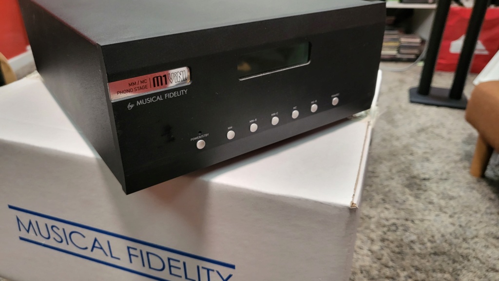 SOLD Musical Fidelity M1 Vinl phonostage (phono preamp) 20221210