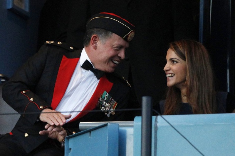 الأميرة رانيا والملك عبد الله الأردن 20 عاما من الزواج في 20 صورة 0810