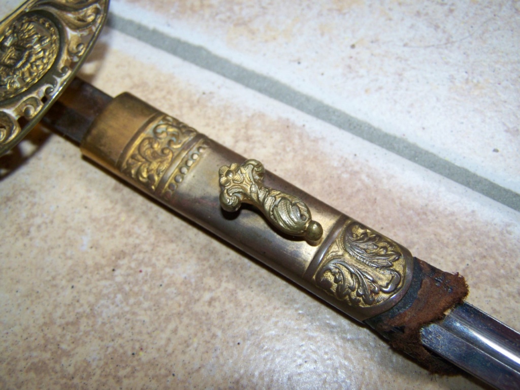 épée austro-hongroise à identifier 01221