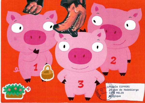 Galerie les 3 petits cochons et le grand méchant loup - Marie Aile Annie10