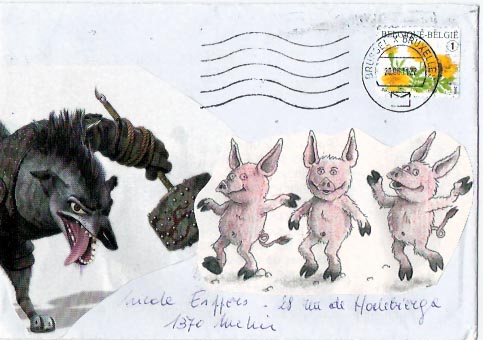 Galerie les 3 petits cochons et le grand méchant loup - Marie Aile Annie_10