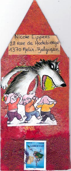 Galerie les 3 petits cochons et le grand méchant loup - Marie Aile Barbar11