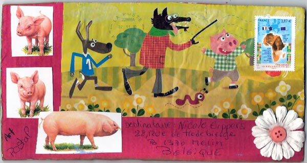 Galerie les 3 petits cochons et le grand méchant loup - Marie Aile Lucie_10