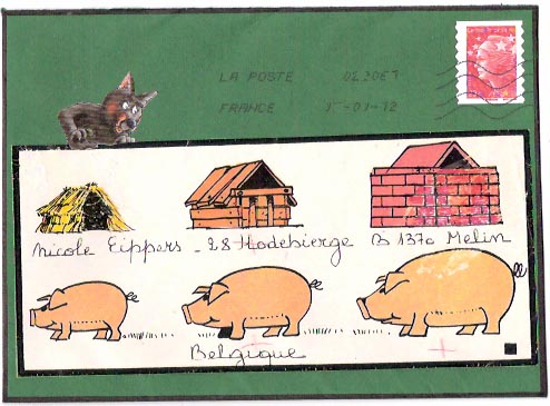 Galerie les 3 petits cochons et le grand méchant loup - Marie Aile Marie-10