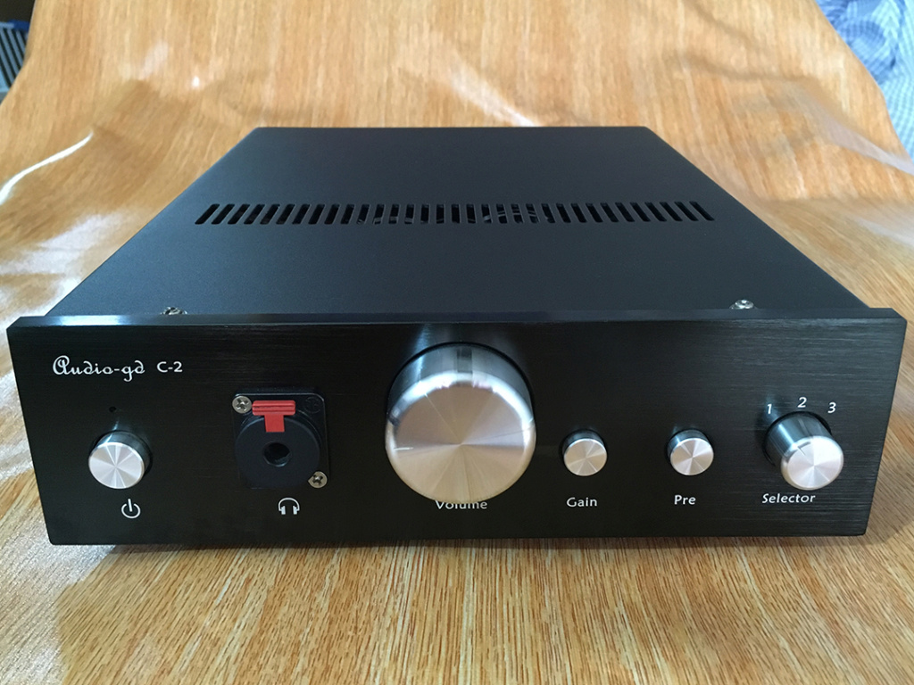 (SOLD) Audio-gd C2.2 Headphone Amp incl Burson Supreme Sound V6 Vivid (Used) Audiog11