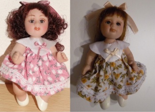 mes poupées en porcelaine (Plaminette) Twins11