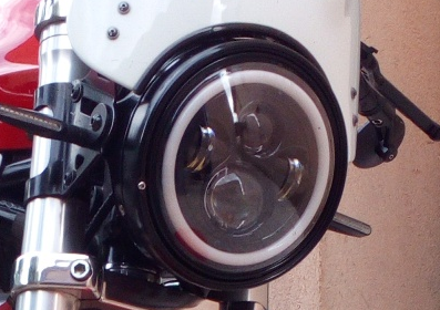 Cerclage d'adaptation optique led sur phare X1 S1 d'origine Image_11