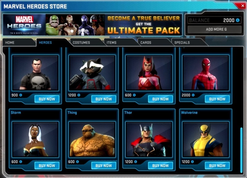 Le Point Jeu de L'Ecureuil :  Marvel Heroes Cash_s11