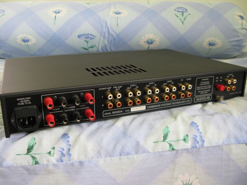 Audiolab 8000A Integrated Amplifier for sale! (Reserved) Audiol11