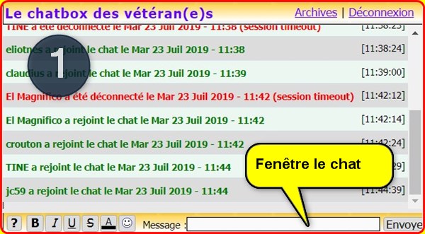 Chatbox...ouverture sur "Archives" 1215