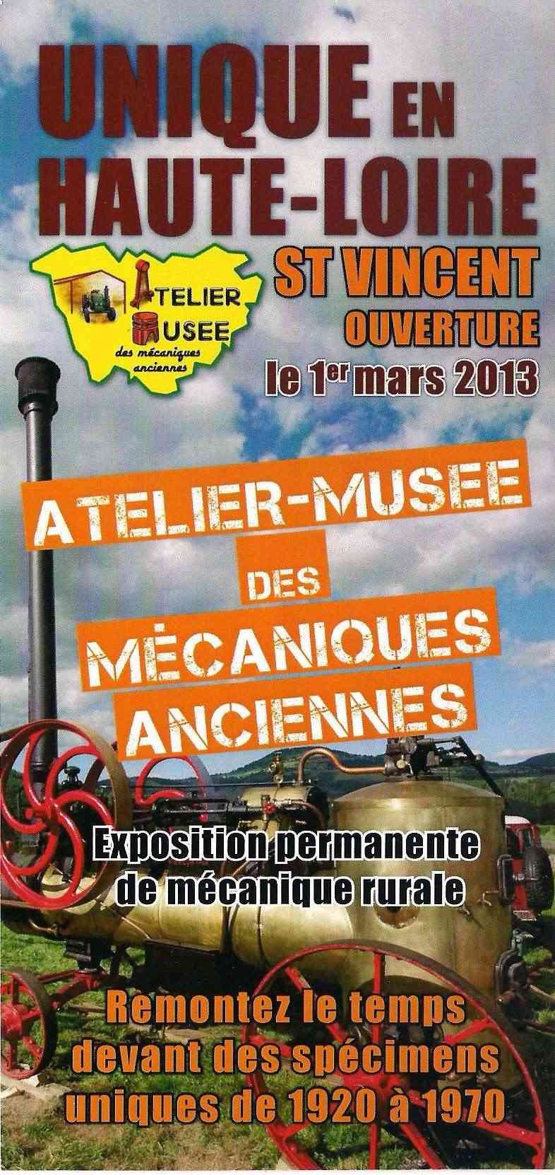 43 - St VINCENT :musée de tracteurs et matériels agricoles anciens (Haute Loire) 510