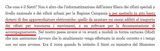 Quelli che...il Sistri non parte per colpa delle ecomafie Art11