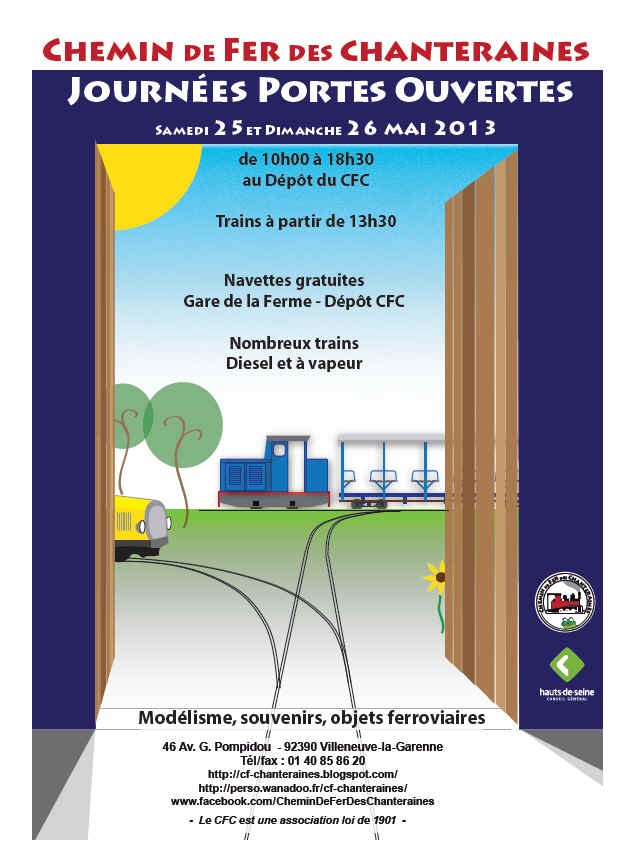 Chemin de Fer des Chanteraines Le 25 et 26 Mai 2013 Commun11