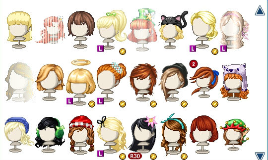 post your fantage inventory here! Hair210