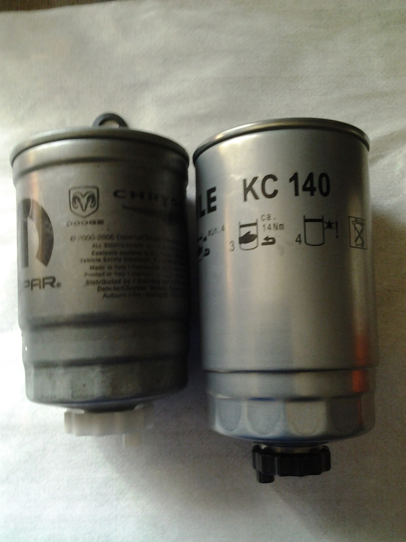 vidange moteur et remplacement filtre gasoil 20130610