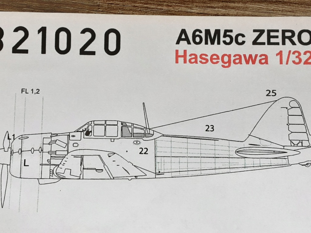 Zéro A6M5c    Mitsubishi (ou Nakajima)  Tamiya 1/48 20200234