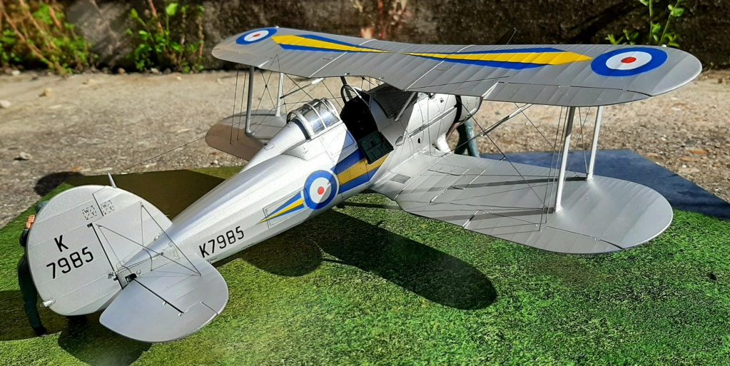 [Vitrine l'ÂGE D'OR] Gloster Gladiator Mk.I 73 squadron 1937  1/32 20201120