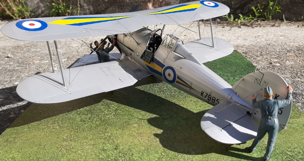 [Vitrine l'ÂGE D'OR] Gloster Gladiator Mk.I 73 squadron 1937  1/32 20201123