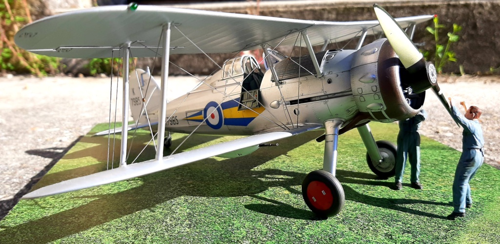 [Vitrine l'ÂGE D'OR] Gloster Gladiator Mk.I 73 squadron 1937  1/32 20201124