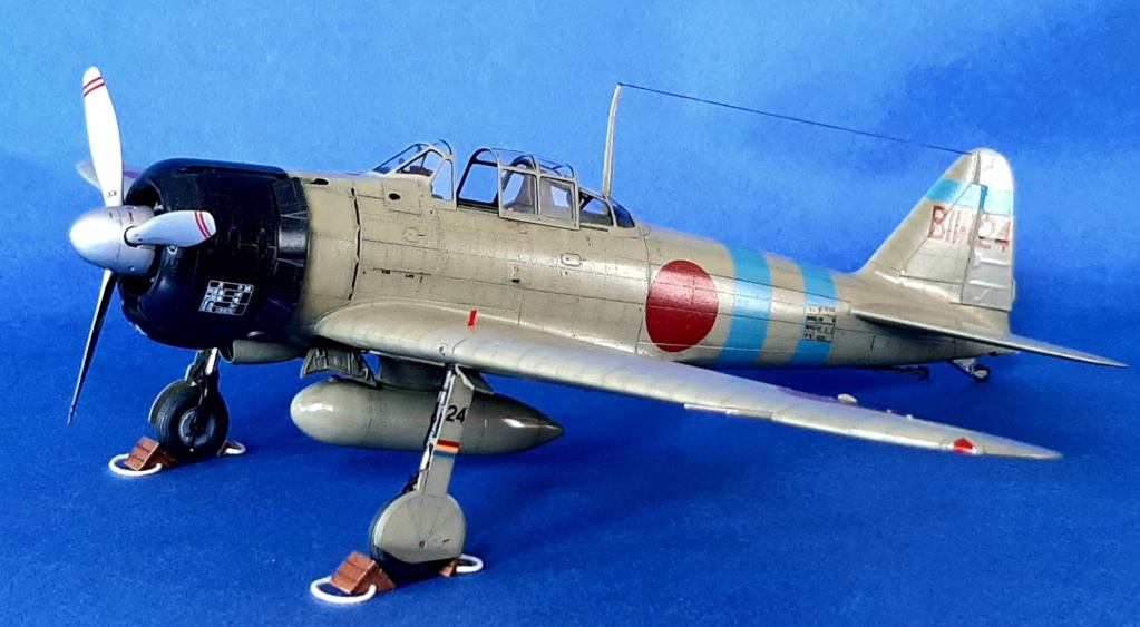 [VITRINE CONCOURS "La guerre du Pacifique, 1941-1945"] Mitsubishi A6M2b model 21 ”Zeke”  Tamiya 1/32 20211136