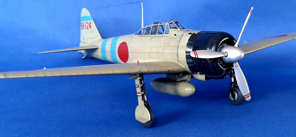 [VITRINE CONCOURS "La guerre du Pacifique, 1941-1945"] Mitsubishi A6M2b model 21 ”Zeke”  Tamiya 1/32 20211139