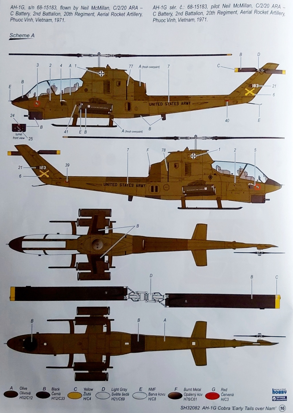 Bell AH-1 Cobra - Special Hobby-1/32  20220476