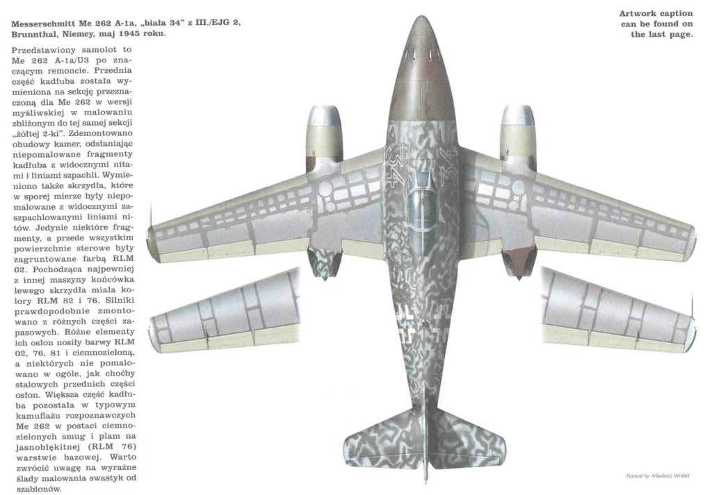 Me 262 A-1a  "Schwalbe" au 32 Trumpeter - Page 8 Kagero10