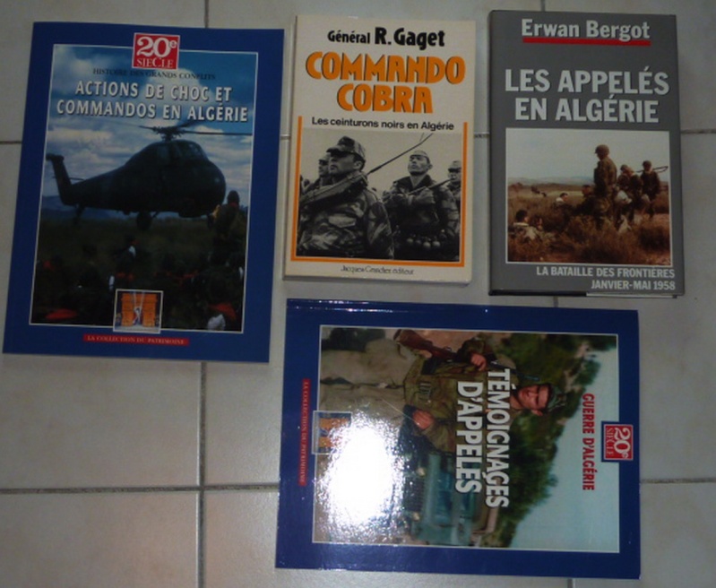 vente ou échange  contre uniforme de livres  militaire historiques  Algari11