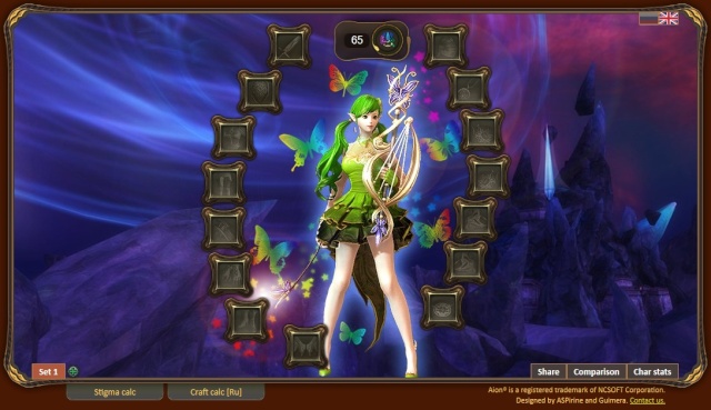 AION Character Calculator + Stigma und Craft Planer 4.0 ! Calcul10