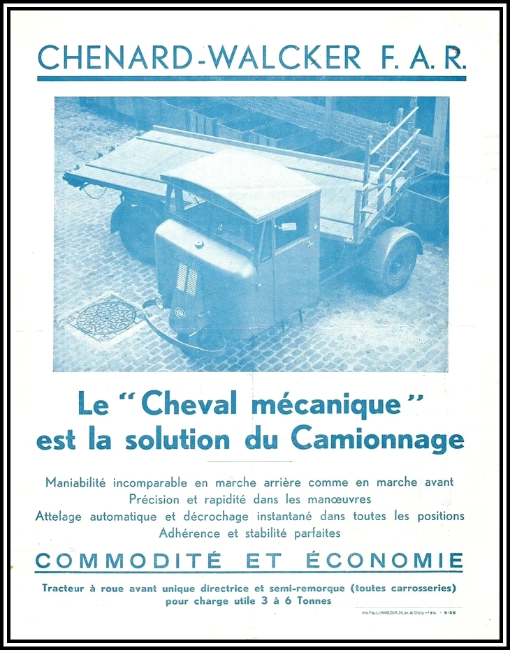 camion 3 roues CHENARD & WALKER  F.A.R. - Page 4 Far_1713
