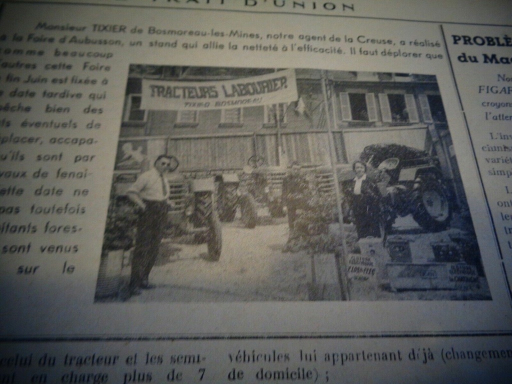 LE TRAIT D'UNION N° 34 - JUILLET/ AOUT / SEPTEMBRE 1957 Labou155