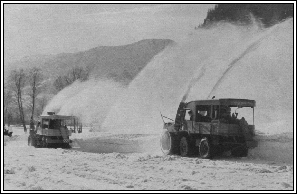 MERCEDES UNIMOG dans la neige Unimog13