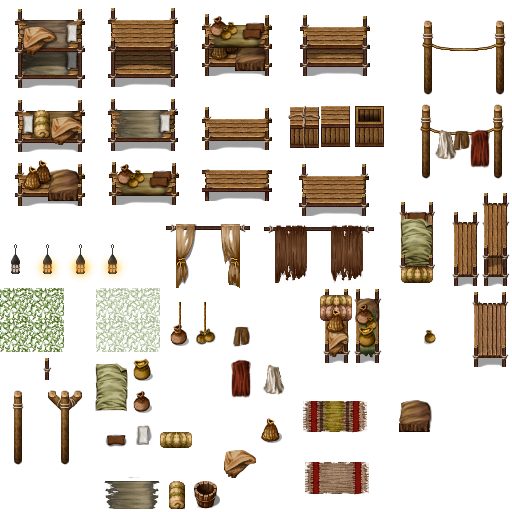 Tileset intérieur (boulangerie, château, école, etc...) Celian21