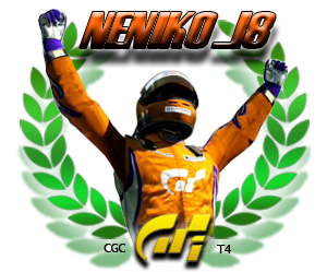 Neniko_18, campeón de GT1 de la Temporada 4 de Gran Turismo en CGC