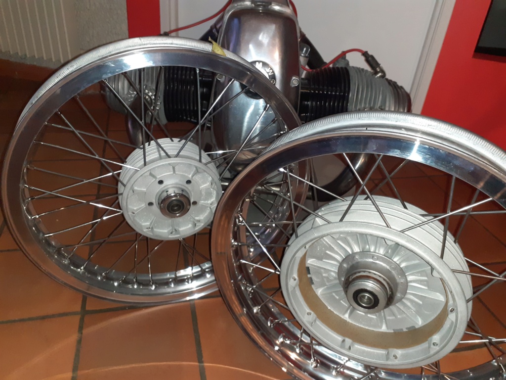 Paire de roues à rayons BMW série 6/7 Akront Morad neuve 20220118