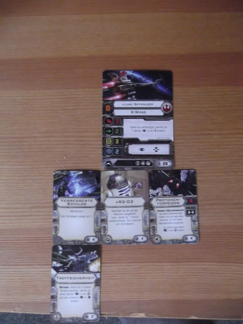 Flottenverband von Han Solo X-wing33