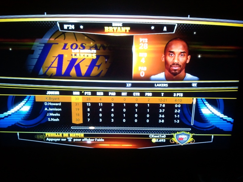 Kings 77 @ Lakers 83 [checked + 2eme monture à 1 €] Img_2027