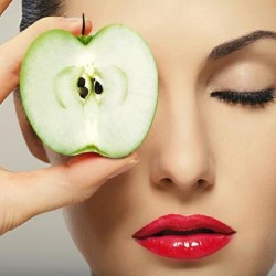 التفاح للبشرة الدهنية والجافة Apple10