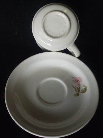 Vine flowers on Cup & Saucer ~ Pandor11