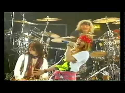 Guns N' Roses - Knocking On Heaven's Door Live In Tokyo 1992 HD  011